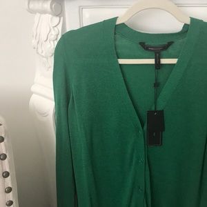 BCBGMaxAzria Sweaters - BCBG max Azria size Small, green long cardigan BCBGMaxAzria Sweaters - BCBG max Azria size Small, green long cardigan